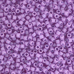 Miyuki Delica (Size 11)  (Duracoat Opaque Dyed Lilac) - Mhai O' Mhai Beads
