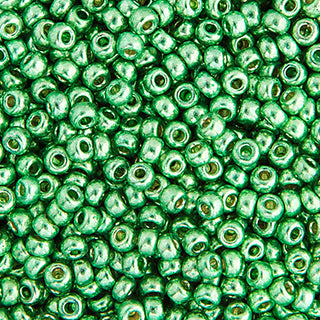 11/0 Miyuki Round Seed Beads (Duracoat Galvenized Mint Green)  *approx 22 gram tube