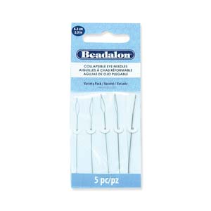 Collapsible Needles (Beadalon)  *See Dropdown for sizes