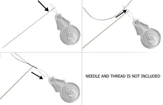 Needle Threader   *Packed 5 - Mhai O' Mhai Beads
 - 1