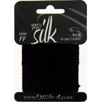 Dazzle It 100% Pure Silk Beading Thread.  (See Drop Down for Options)