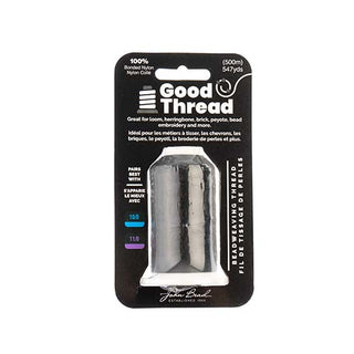 Good Thread.  (Black).   500 Meter Nylon thread Spool.  (Tex 35).