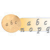 Metal Complex (*Elegant 3mm) Letter Stamp Set (Uppercase/Lowercase) - Mhai O' Mhai Beads
 - 3