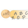 Metal Complex (*Posh 3mm) Letter Stamp Set (Uppercase/Lowercase) - Mhai O' Mhai Beads
 - 1