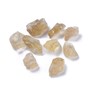 Citrine Gemstone 'Chunks'.   (No hole.  Undrilled).  Sold per piece.  Size/ Weight is approx.