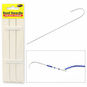 Bent Needle for Bead Spinner (pack/2) - Mhai O' Mhai Beads
