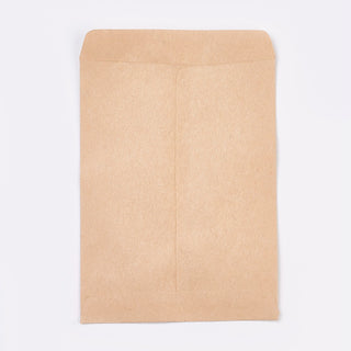 Kraft Blank Paper Bag, 13.3x9cm;  50 bags.