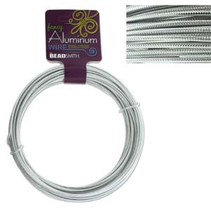 Aluminum Wire- *Embossed (12 gauge) - Mhai O' Mhai Beads
 - 2