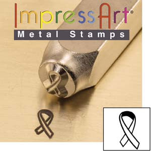Awareness Ribbon(s) Design Stamp(s)  *4mm,  *6 mm - Mhai O' Mhai Beads
 - 3