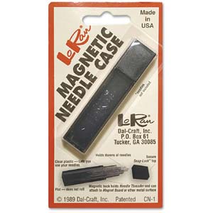 Magnetized Needle Case.  (LoRan)