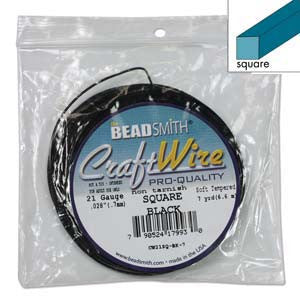 Wire *21 Gauge (Square). - Mhai O' Mhai Beads
 - 2