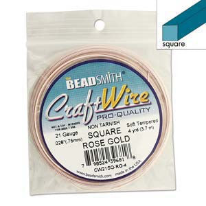 Wire *21 Gauge (Square). - Mhai O' Mhai Beads
 - 5