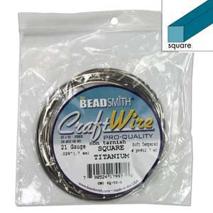 Wire *21 Gauge (Square). - Mhai O' Mhai Beads
 - 7