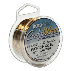 Craft Wire (Beadsmith Brand)  *Soft Temper. 24 Gauge Round. Tarnish Resistant . *Pro Quality.  (See Drop Down For Color/Wire Options)