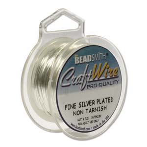 Craft Wire (Beadsmith Brand)  *Soft Temper. Tarnish Resistant Silver Plated. *Pro Quality.  (See Drop Down For Gauge Options)