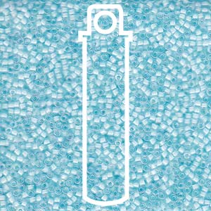 Delica  (Size 11)  (Lined Aqua Mist) *DB078