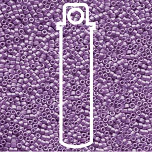 Delica  (Size 11)  (Galvenized Matte Eggplant) *DB1174