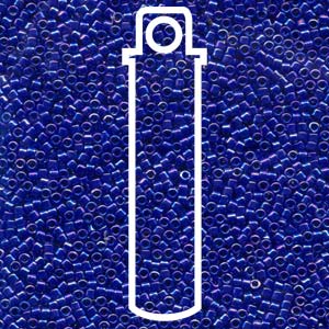 Delica  (Size 11)  (Opaque Cobalt Blue AB) *DB165