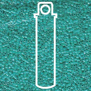 Miyuki Delica (Size 11) Opaque Turquoise AB *DB166