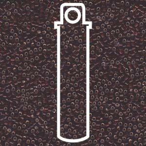 Miyuki Delica  (Size 11)  (Silver Lined Glazed Dark RootBeer) *DB1684