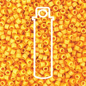 Delica  (Size 11)  (Duracoat Opaque Light Squash) *DB2103