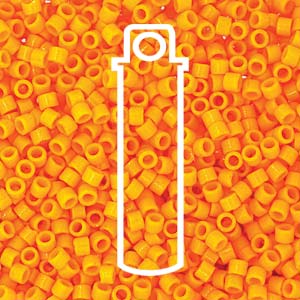 Delica  (Size 11)  (Duracoat Opaque Kumquat) *DB2104