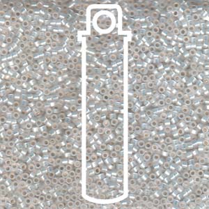 Miyuki Delica (Size 11) Gilt Lined White Opal *DB221