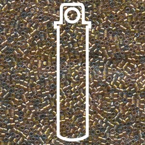 Miyuki Delica (Size 11)  (BD Lined Metallic Mix) *DB981
