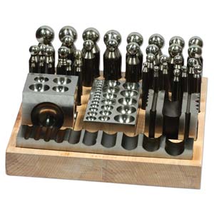 DELUXE DOMING PUNCH SET 40 PIECE