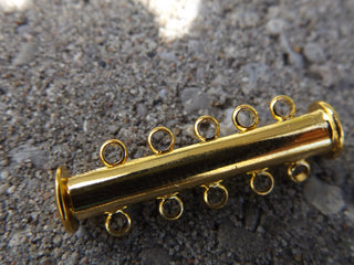 Slide Lock Clasps *5 Hole - Mhai O' Mhai Beads
 - 3