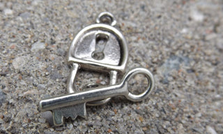 Toggle Clasp(s) *Lock and Key Style  (Packed 2 or bulk)  TOG01LAK - Mhai O' Mhai Beads
 - 2