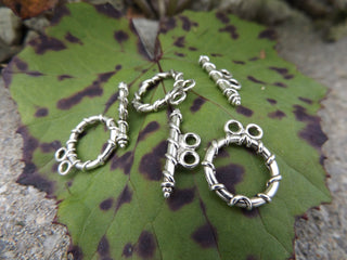 Toggle *2 Strand (Wrapped Circle) 18 x 14mm  (Packed 3 or Bulk) - Mhai O' Mhai Beads
 - 2