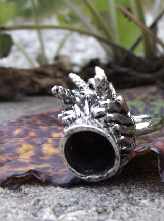 Glue In Dragon Head Closures 75x25x21mm  (Sold Individually) (*See drop down for color options) - Mhai O' Mhai Beads
 - 3