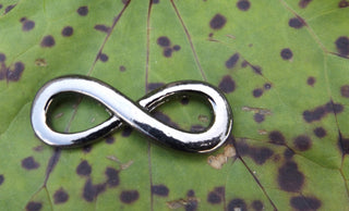 Charm/ Focal/ Link  INFINITY Symbol.  35x13mm - Mhai O' Mhai Beads
 - 6