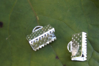 Ribbon End(s)  10mm  Packed 2 or Bulk - Mhai O' Mhai Beads
 - 1