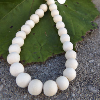 Wood  (White Wood)   See Drop down for size options - Mhai O' Mhai Beads
 - 2