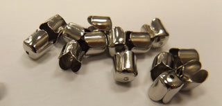Cord End(s) 6 x 8 mm (7 mm hole) *Gold Or Silver Color (packed 20 or Bulk) - Mhai O' Mhai Beads
 - 3
