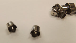 Cord End(s) 6 x 8 mm (7 mm hole) *Gold Or Silver Color (packed 20 or Bulk) - Mhai O' Mhai Beads
 - 4