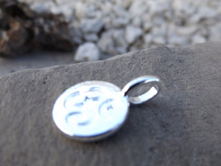 Charm Ohm  (22x14x2mm, Hole: 6x4mm)  Sold Individually or in Bulk - Mhai O' Mhai Beads
 - 2