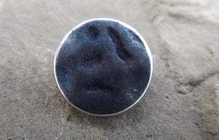Button (METAL) Shank Style  Contemporary Round.  Sold Individually or Bulk - Mhai O' Mhai Beads
 - 2