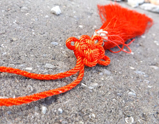 Tassel (Nylon)  with Chinese Knot *220mm (Sold individually)  See Drop down for color options - Mhai O' Mhai Beads
 - 3