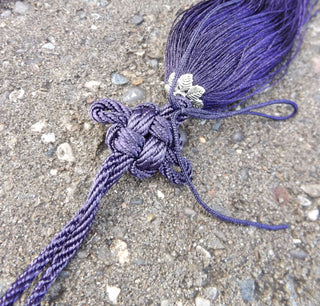 Tassel (Nylon)  with Chinese Knot *220mm (Sold individually)  See Drop down for color options - Mhai O' Mhai Beads
 - 4
