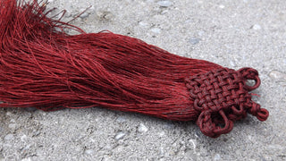 Tassel (Nylon)  with Chinese Knot *180mm (Sold individually)  See Drop down for color options - Mhai O' Mhai Beads
 - 3