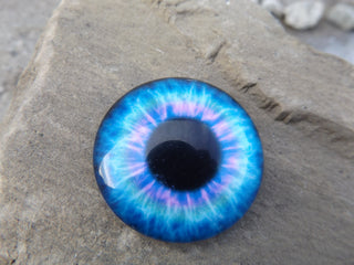 Cabochon (Glass)  *Dragon Eyes  40 mm Diam Size (See Drop Down for Color Options) - Mhai O' Mhai Beads
 - 4