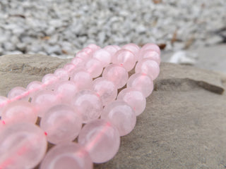 Rose Quartz (Rounds)  *See Drop Down for Size Options - Mhai O' Mhai Beads
 - 3