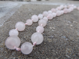 Rose Quartz (Faceted Rounds)  *See Drop Down for Size Options - Mhai O' Mhai Beads
 - 2