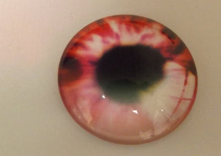Cabochon (Glass)  *Dragon Eyes  20  mm Diam Size (See Drop Down for Color Options!) - Mhai O' Mhai Beads
 - 21