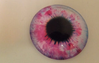 Cabochon (Glass)  *Dragon Eyes  18  mm Diam Size  (See Drop Down for color options!) - Mhai O' Mhai Beads
 - 22
