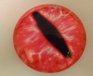 Cabochon (Glass)  *Dragon Eyes  40 mm Diam Size (See Drop Down for Color Options) - Mhai O' Mhai Beads
 - 16