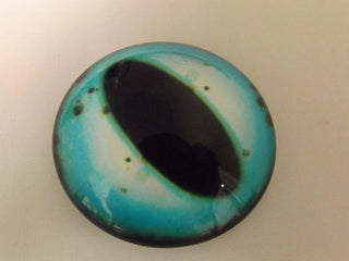 Cabochon (Glass)  *Dragon Eyes  40 mm Diam Size (See Drop Down for Color Options) - Mhai O' Mhai Beads
 - 24